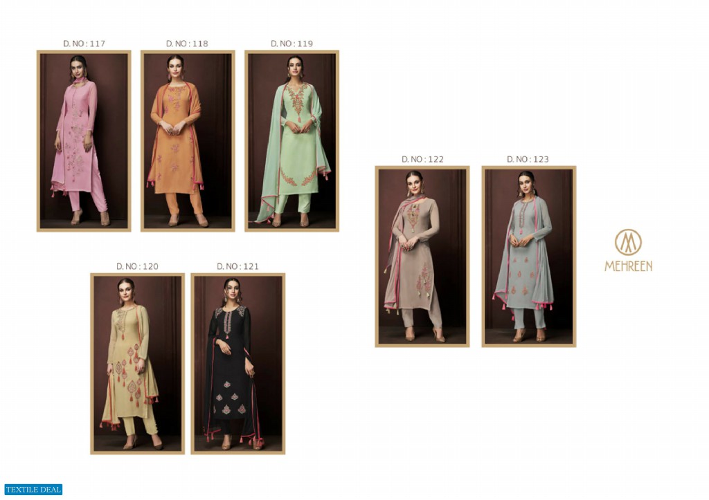 Mehreen Charm Wholesale Straight Salwar Suits