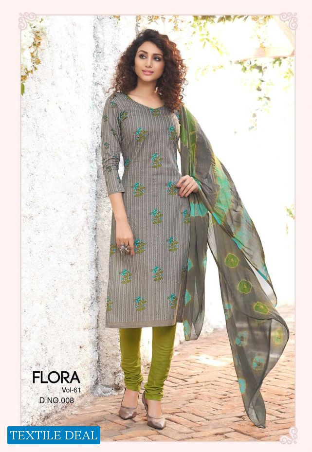 Mehta Flora vol-61 Wholesaler Printed Dress Material
