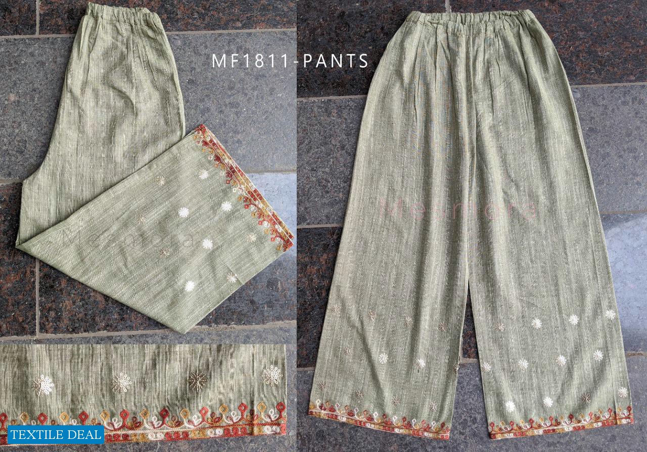 Mesmora New Khadi Festive Bottoms Catalog