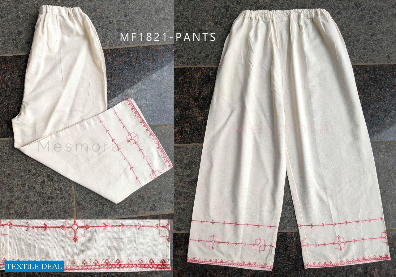 Mesmora New Khadi Festive Bottoms Catalog