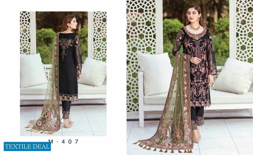 Minhal Ramsha Vol-4 Wholesale Luxury Pakistani Dress Collection