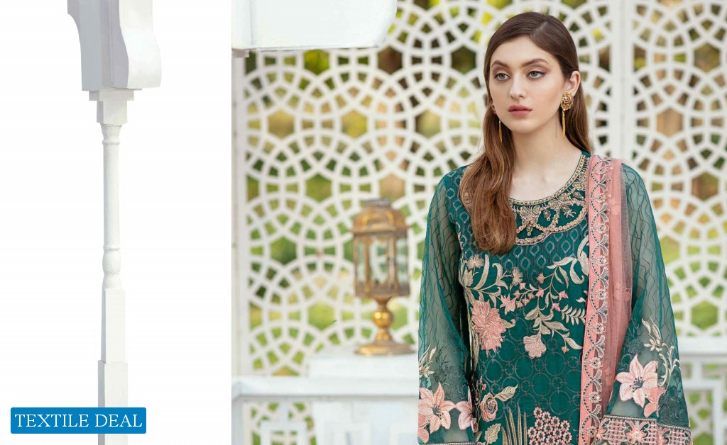 Minhal Ramsha Vol-4 Wholesale Luxury Pakistani Dress Collection