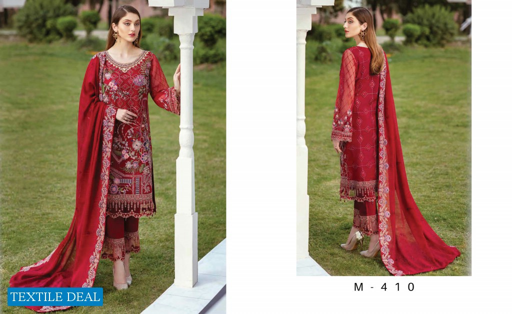 Minhal Ramsha Vol-4 Wholesale Luxury Pakistani Dress Collection