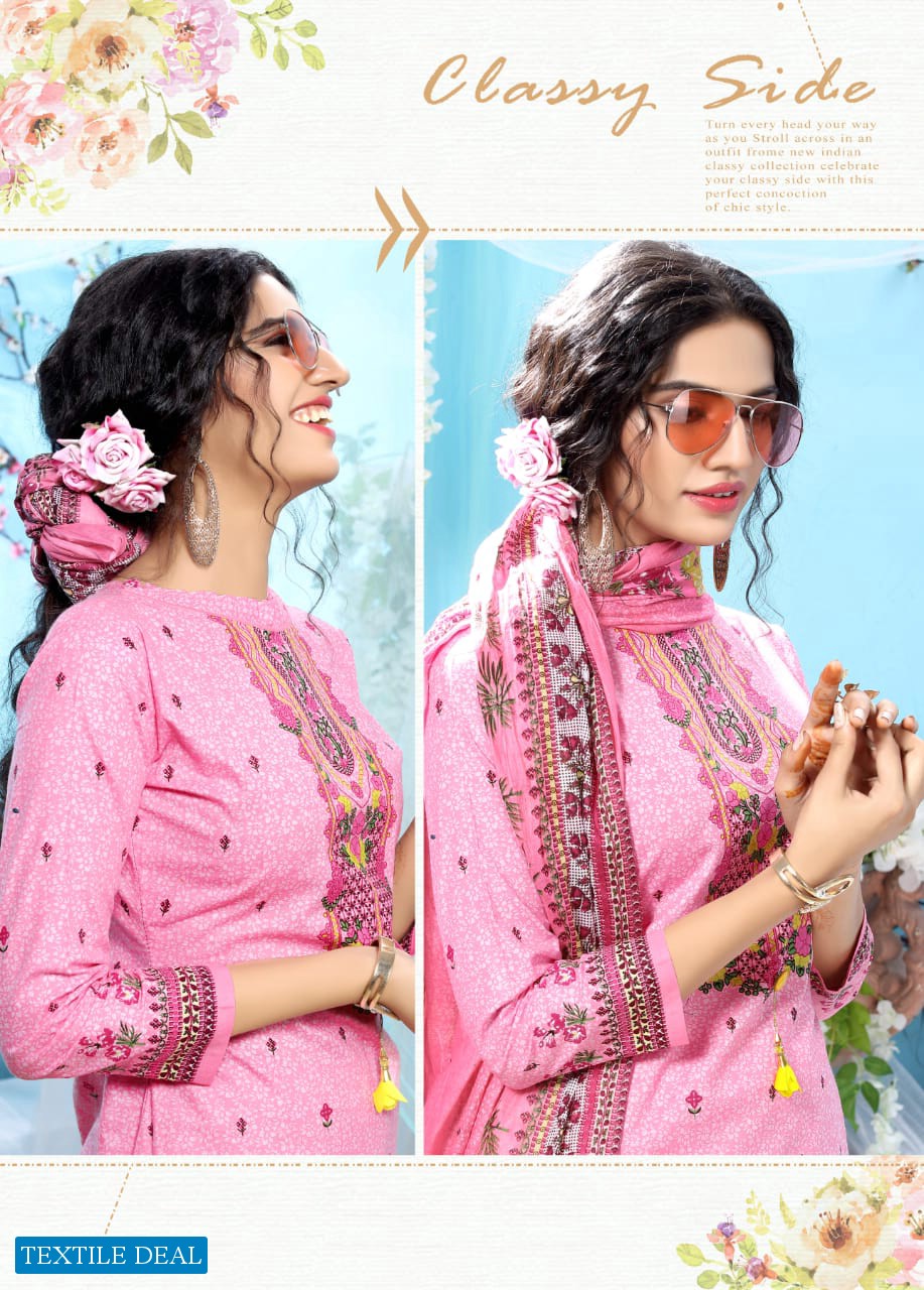 Mishri Lawn Cotton Karachi Printed Dress Material