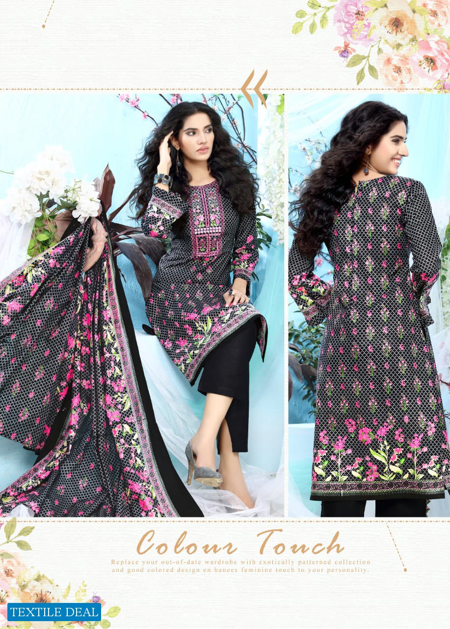 Mishri Lawn Cotton Karachi Printed Dress Material
