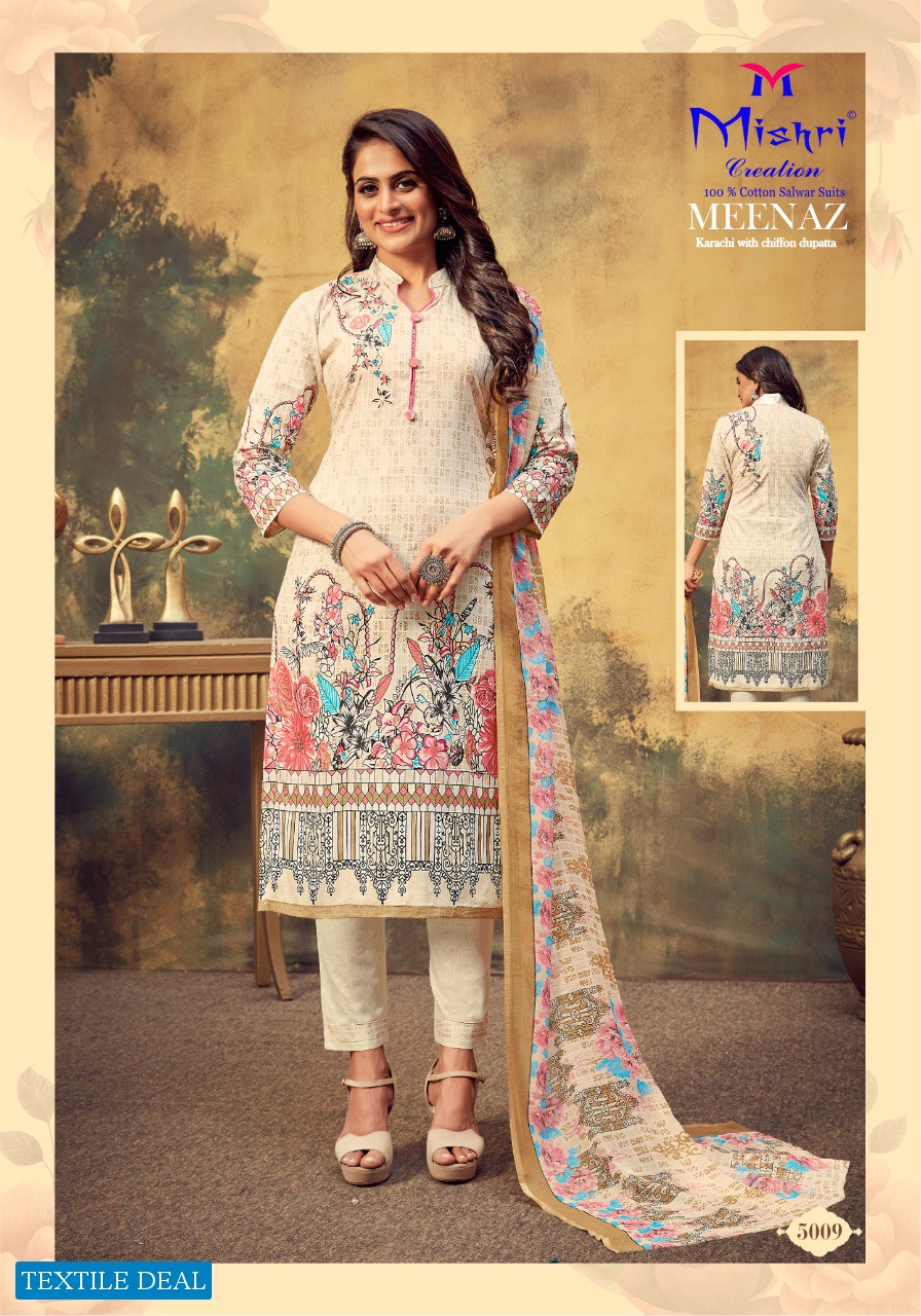 Mishri Meenaz Vol-5 Wholesale Formal Dress Material