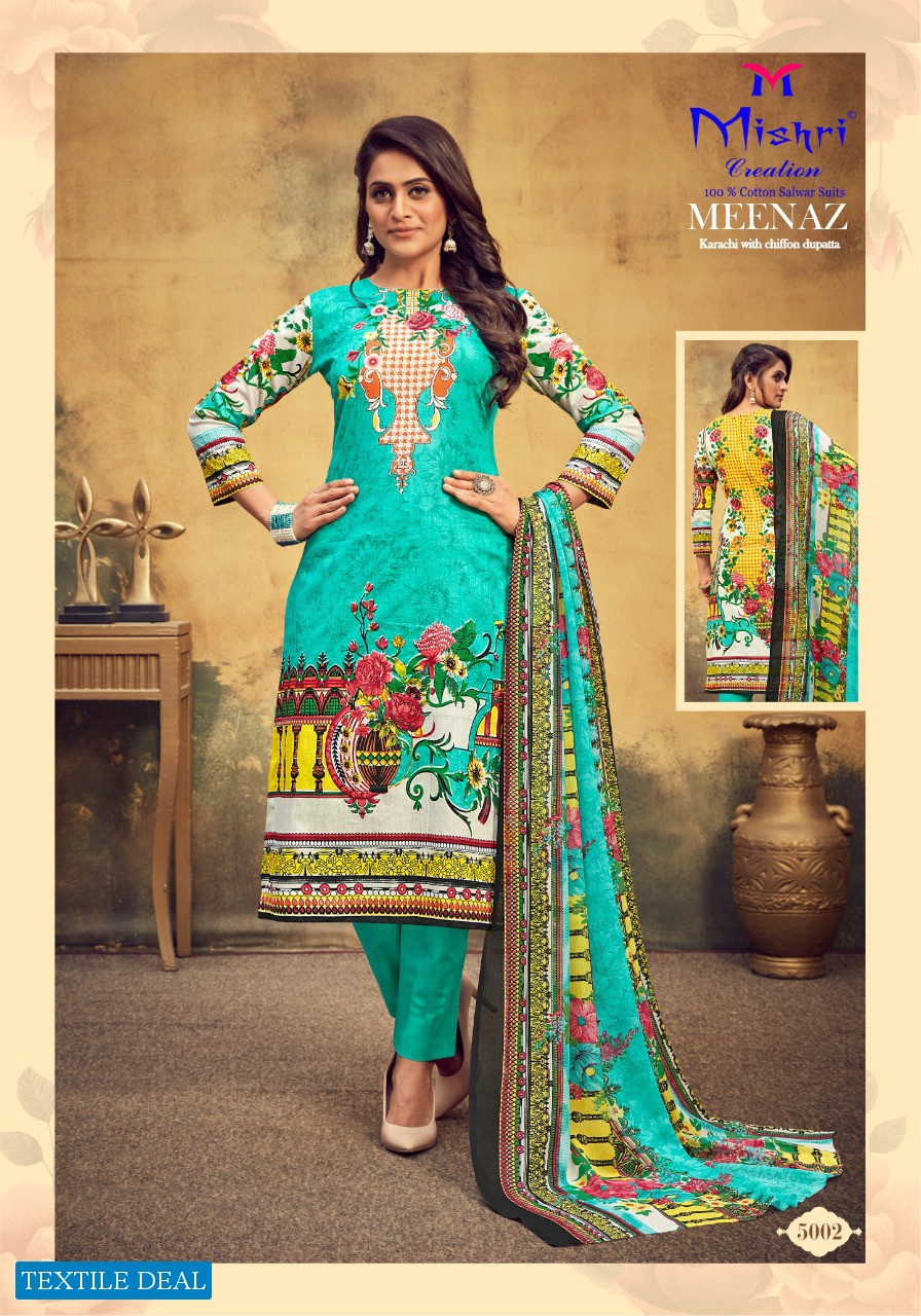 Mishri Meenaz Vol-5 Wholesale Formal Dress Material