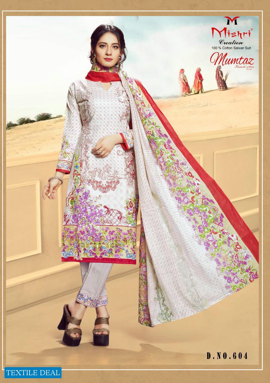 Mishri Mumtaz Vol-6 Wholesale Krachi printed Dress Material