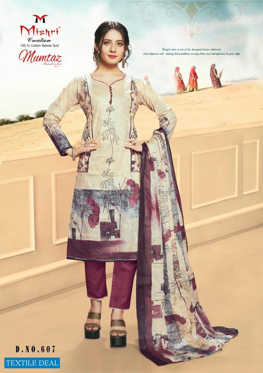 Mishri Mumtaz Vol-6 Wholesale Krachi printed Dress Material