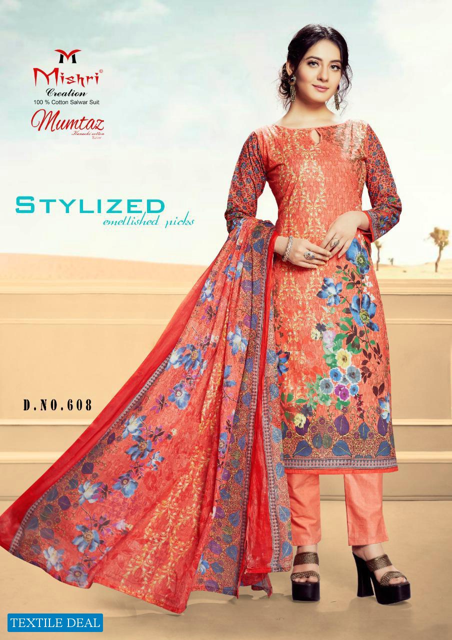 Mishri Mumtaz Vol-6 Wholesale Krachi printed Dress Material