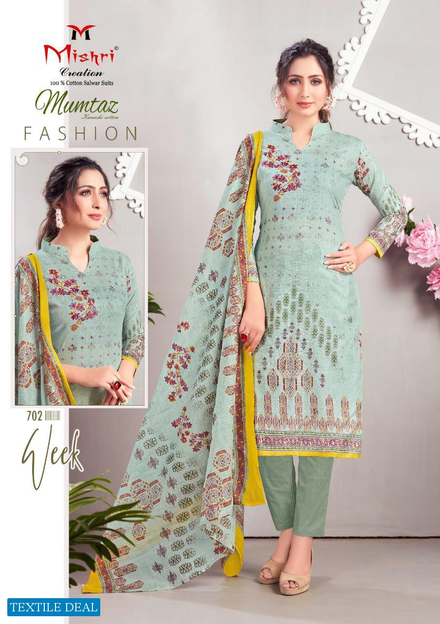 Mishri Mumtaz Vol-7 Wholesale Krachi printed Dress Material