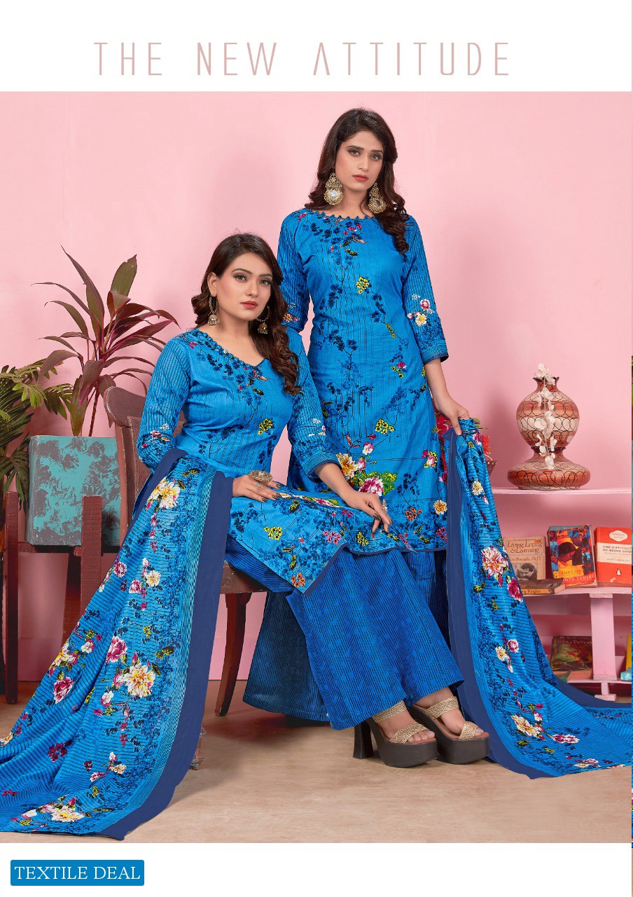 Mishri Plazo Special Karachi Vol-5 Wholesale Printed Karachi Dress Material