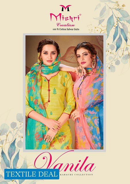 Mishri Vanila Wholesale Formal Dress Material