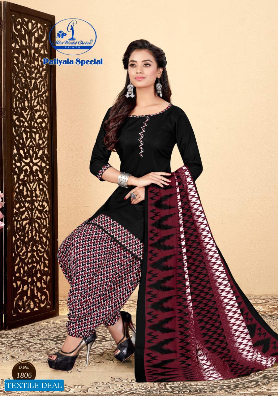 Miss World Patiyala Special Vol-18 Online Formal Dress Material