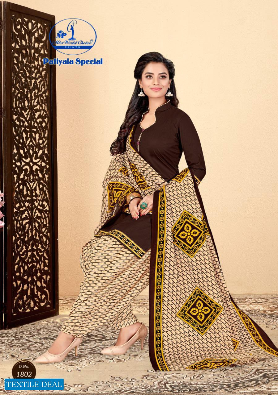 Miss World Patiyala Special Vol-18 Online Formal Dress Material