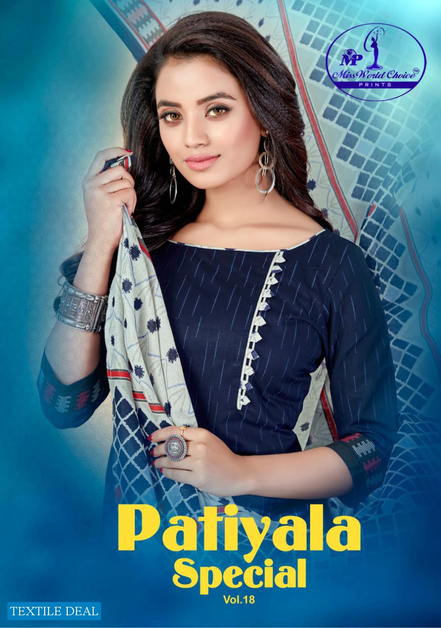 Miss World Patiyala Special Vol-18 Online Formal Dress Material