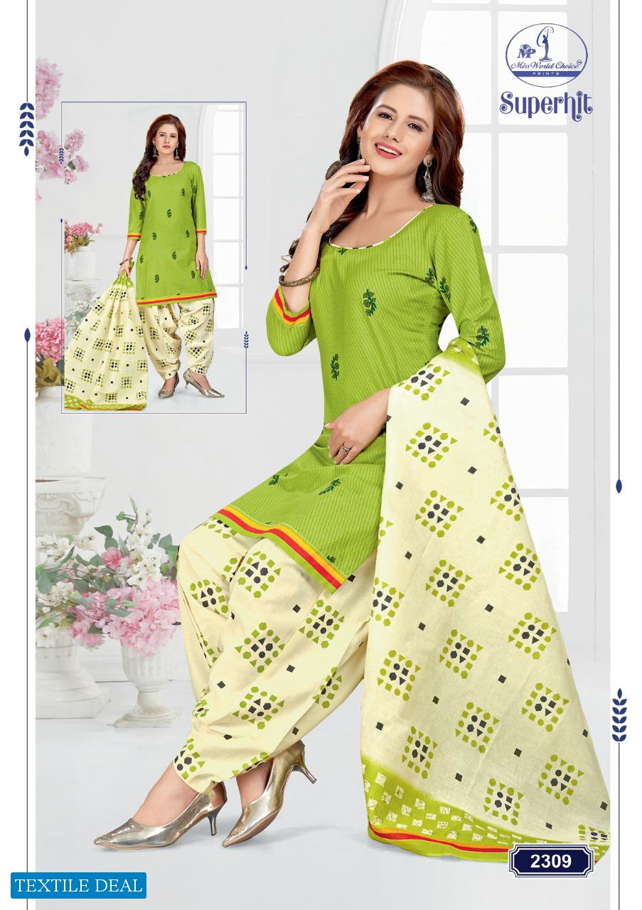 Miss World Superhit Vol-23 Wholesale printed Dress Material