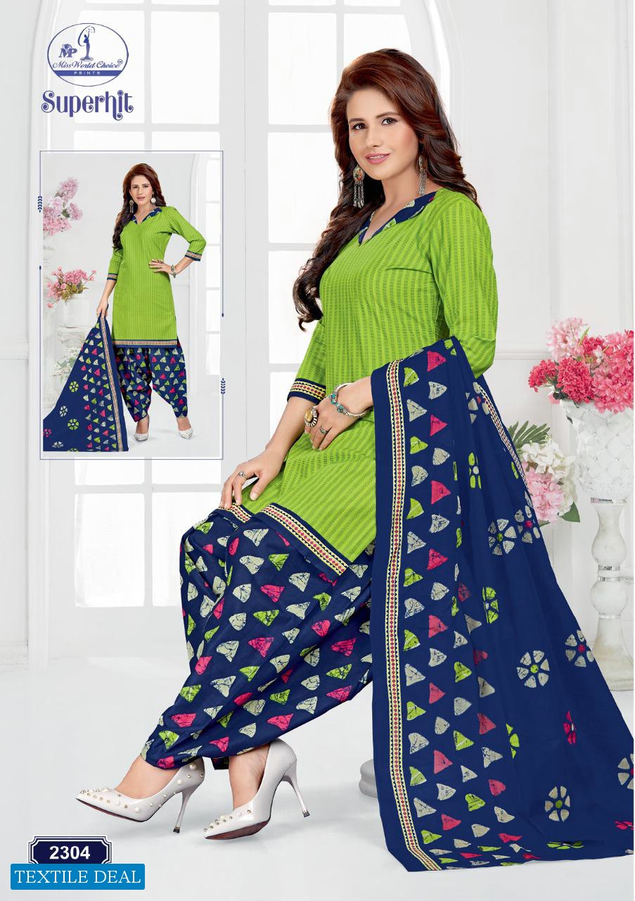 Miss World Superhit Vol-23 Wholesale printed Dress Material