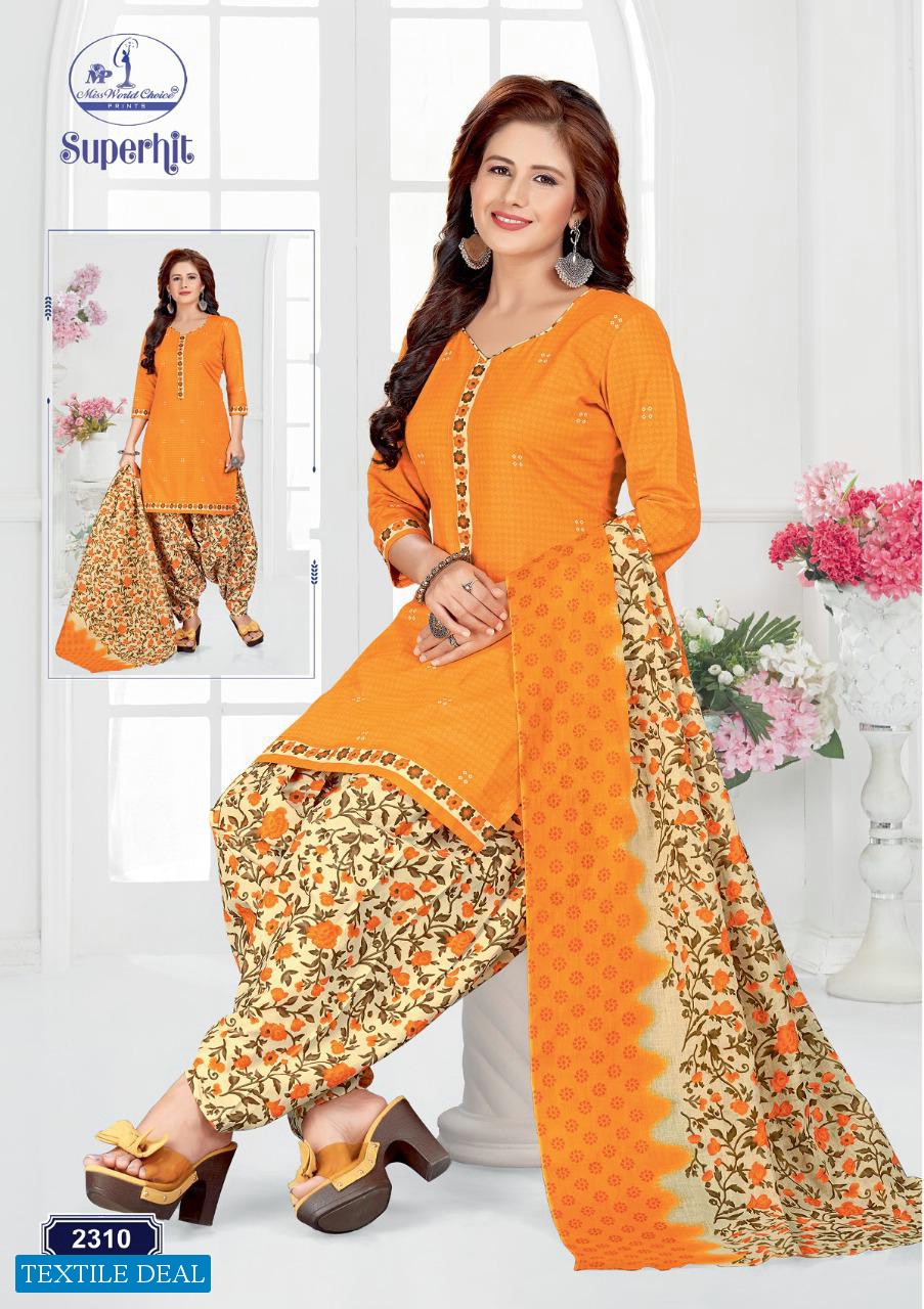 Miss World Superhit Vol-23 Wholesale printed Dress Material