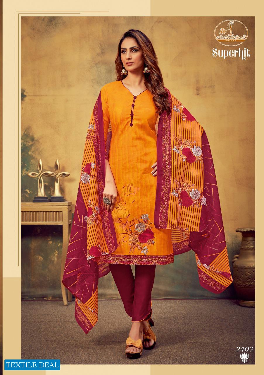 Miss World Superhit Vol-24 Wholesale printed Dress Material