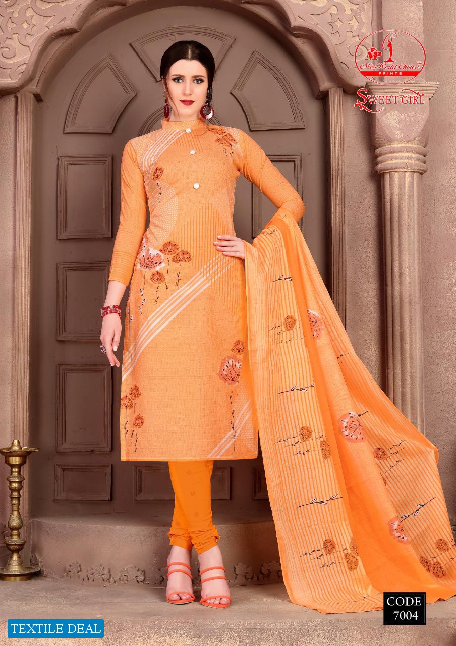 Miss World Sweet Girl Vol-7 Wholesale printed Dress Material