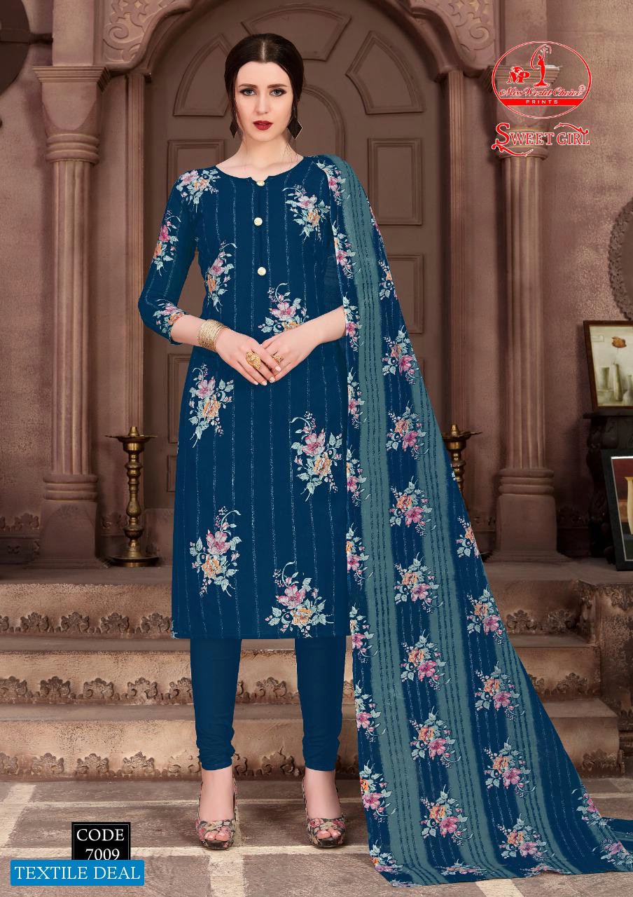 Miss World Sweet Girl Vol-7 Wholesale printed Dress Material