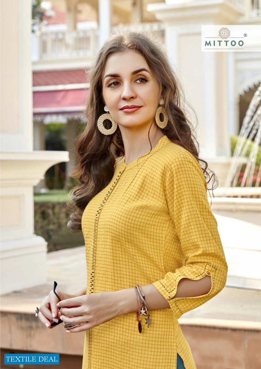 Mittoo Crystal Wholesale Long Fancy Tops