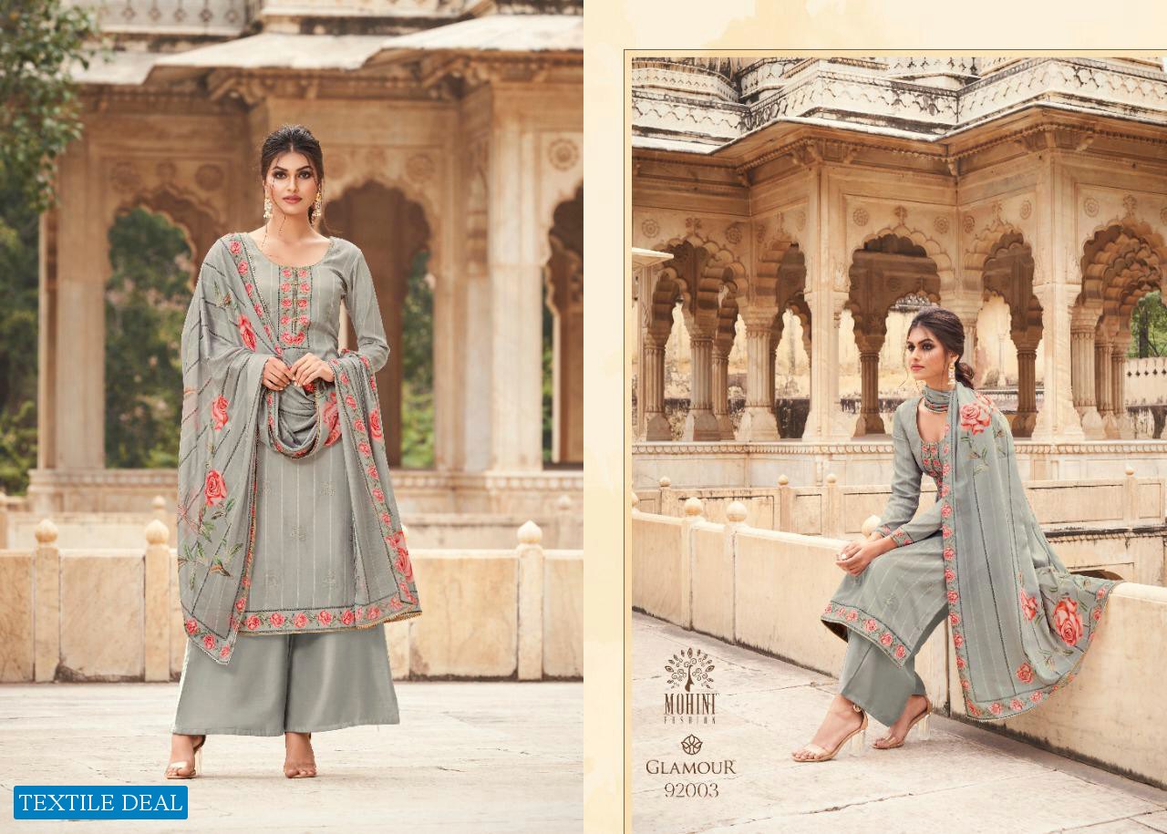 Mohini Glamour Vol-92 Wholesale Natural Crepe Silk Suits