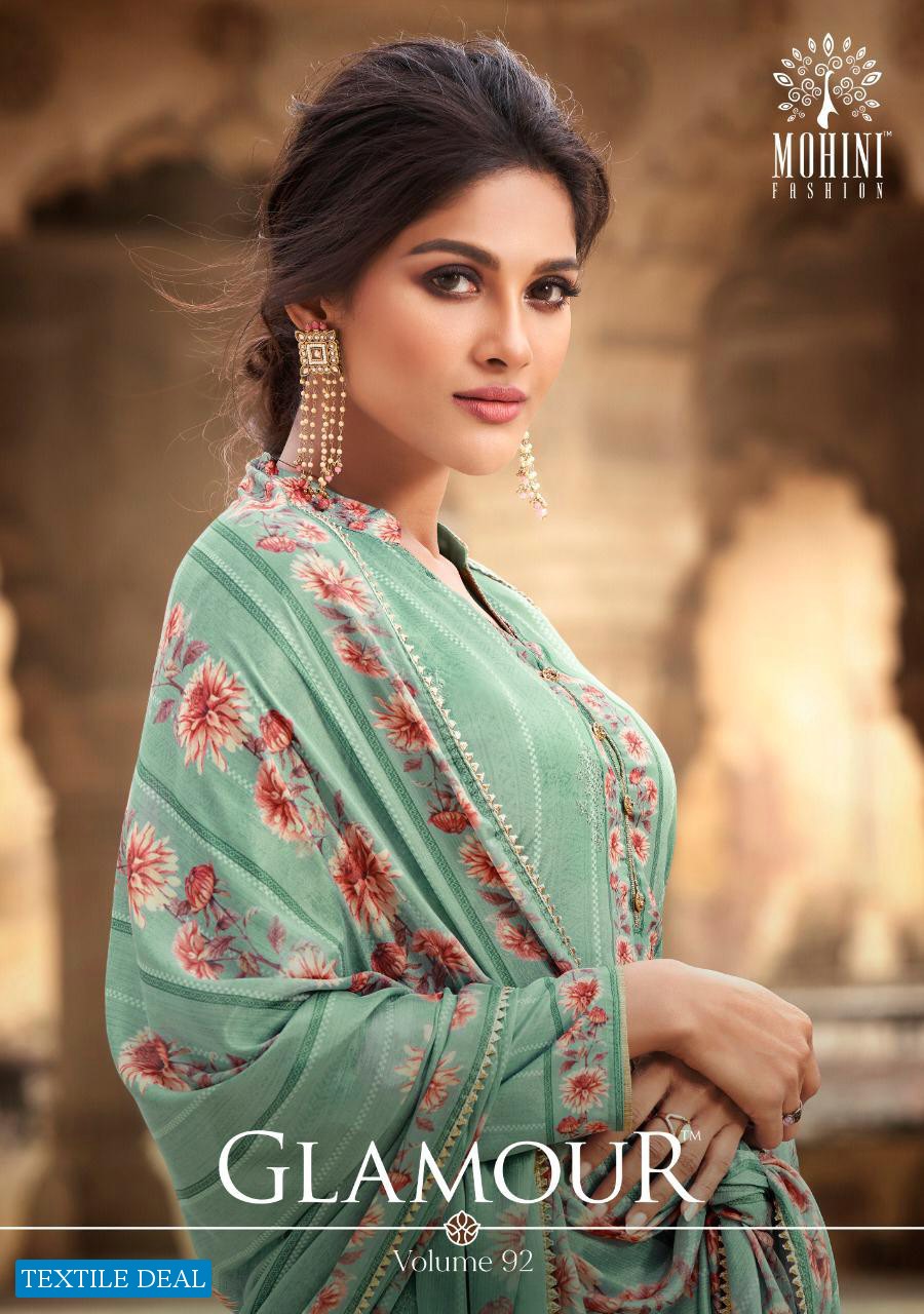 Mohini Glamour Vol-92 Wholesale Natural Crepe Silk Suits