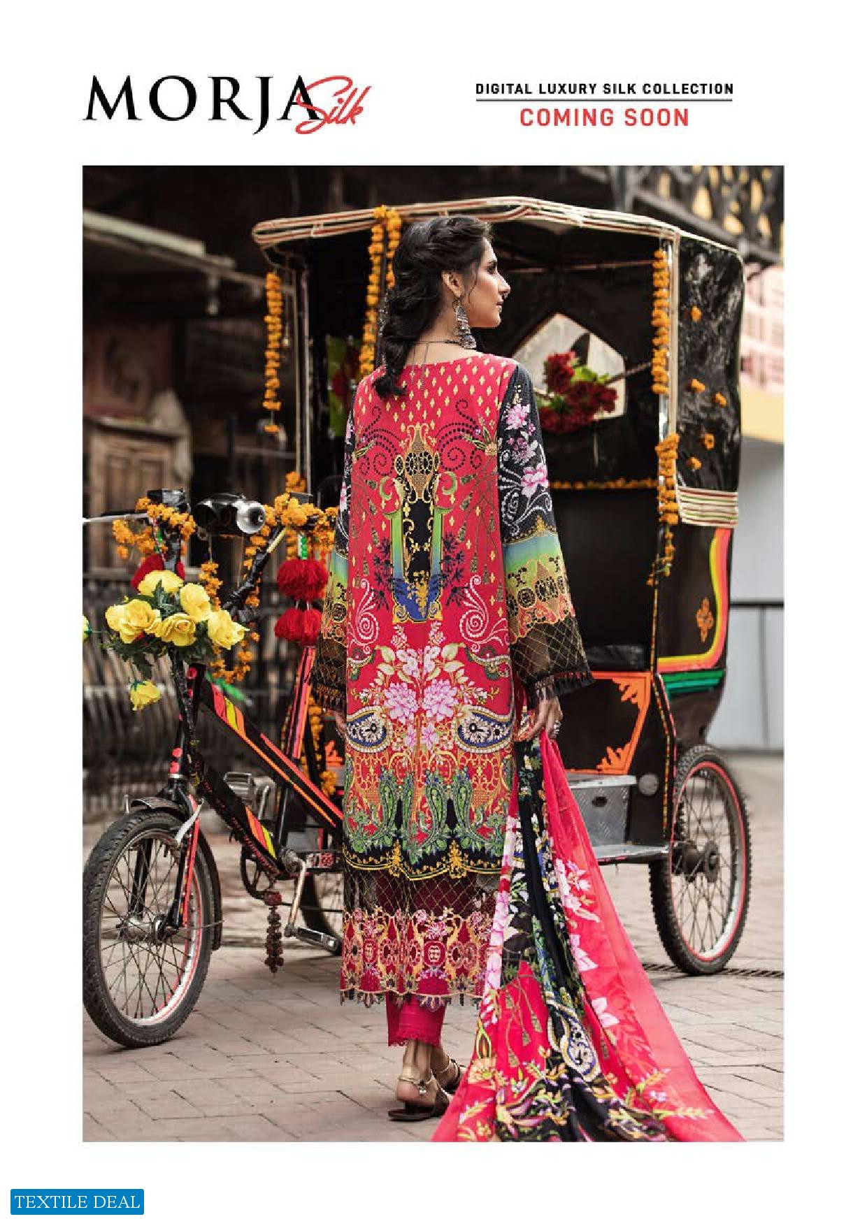 Morja Silk Digital Luxury Silk Collection Wholesale Original Pakistani Dress