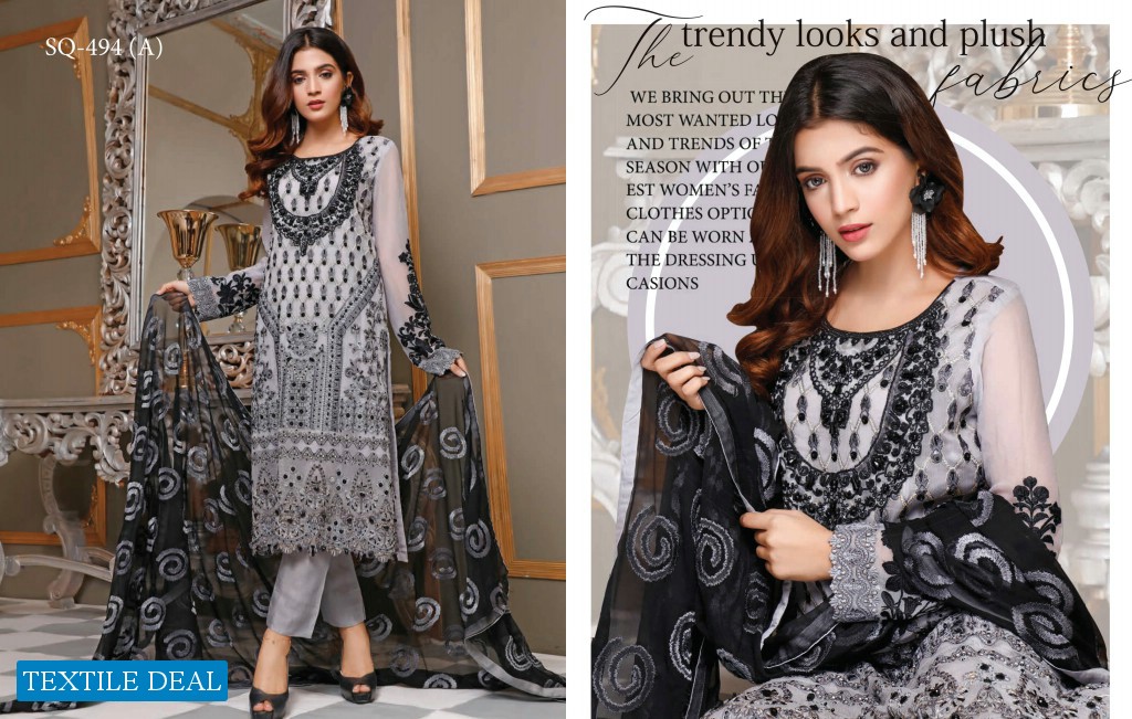 Motis Fashion Admire Chiffon Collection Wholesale Pakistani Suits
