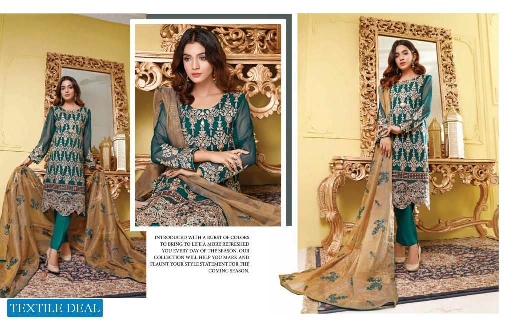 Motis Fashion Admire Chiffon Collection Wholesale Pakistani Suits