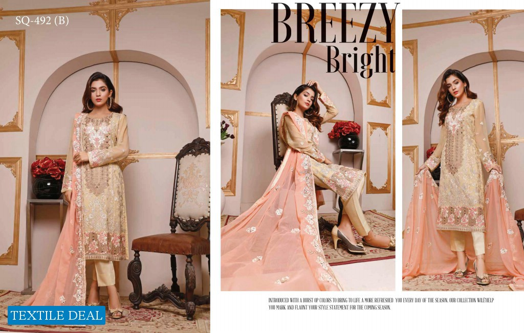 Motis Fashion Admire Chiffon Collection Wholesale Pakistani Suits