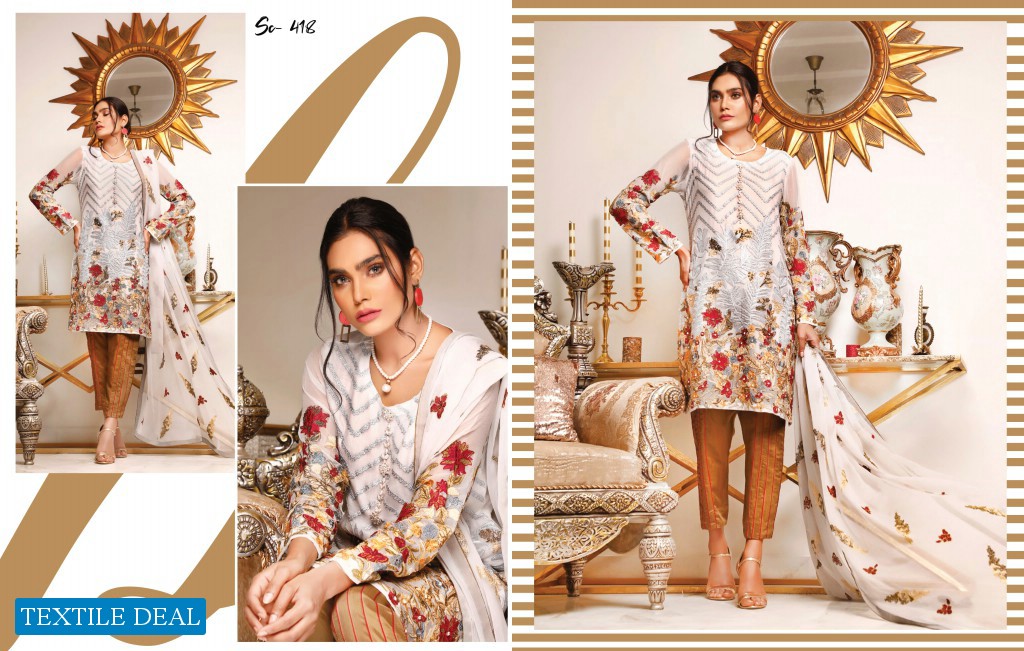 Motis Fashion Manifest Luxury Embroidered Chiffon Collection Wholesaler