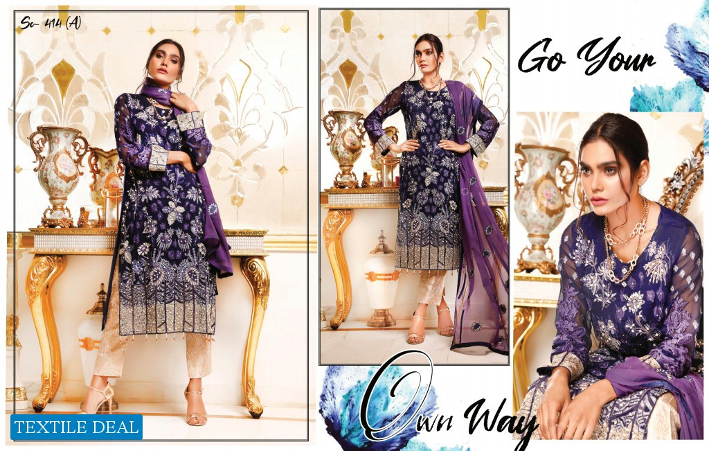 Motis Fashion Manifest Luxury Embroidered Chiffon Collection Wholesaler