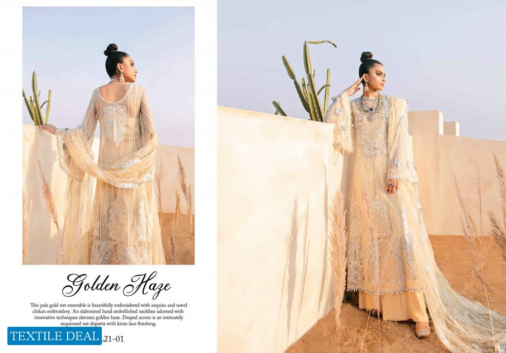 Mushq Trousseu De Luxe 2021 Wholesale Luxury Pakistani Suits