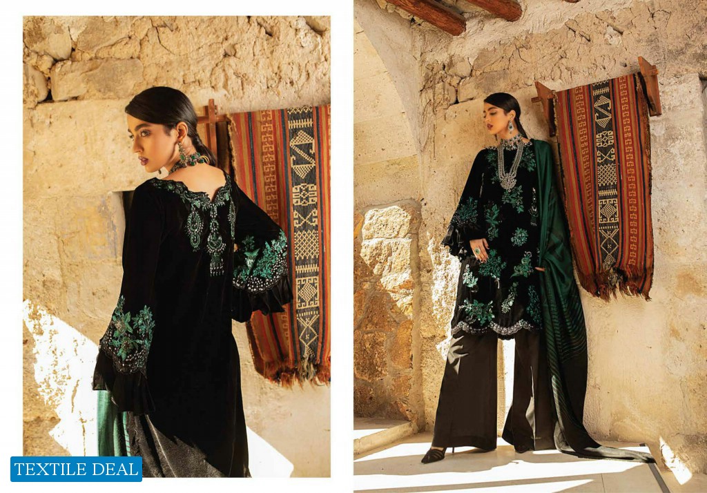 Mushq Velvet Shawl Edit 20 Wholesale branded Pakistani Dress