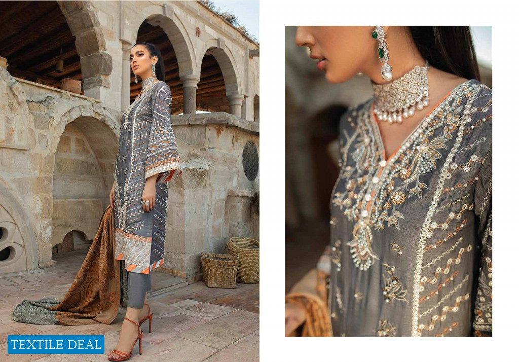 Mushq Velvet Shawl Edit 20 Wholesale branded Pakistani Dress