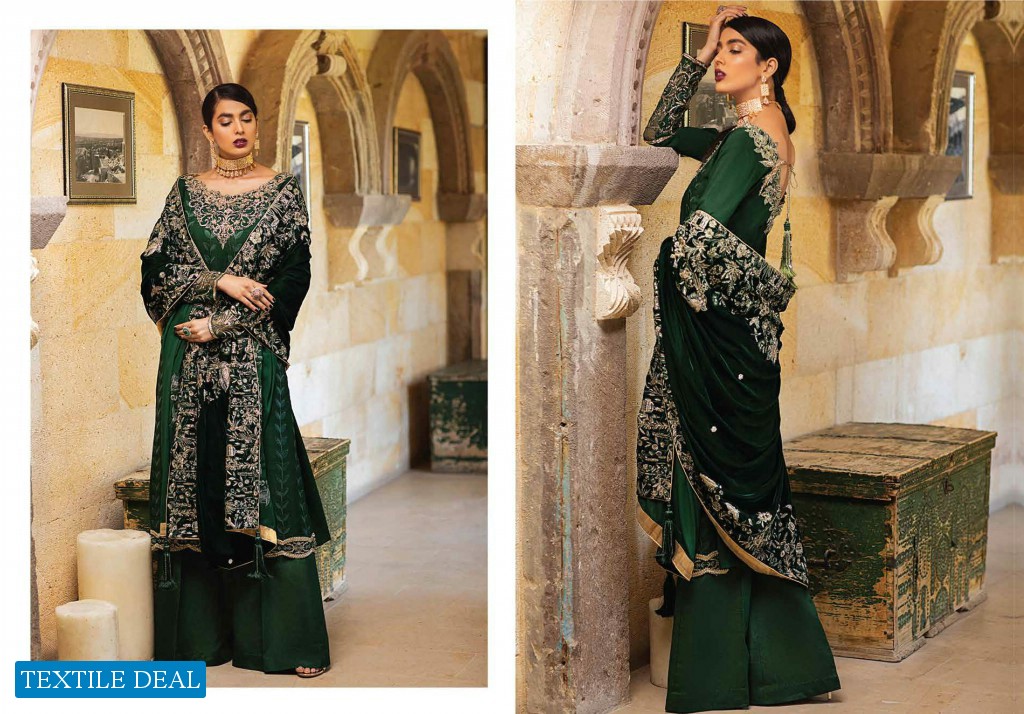 Mushq Velvet Shawl Edit 20 Wholesale branded Pakistani Dress