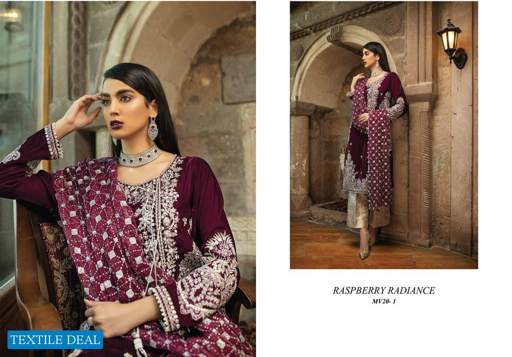 Mushq Velvet Shawl Edit 20 Wholesale branded Pakistani Dress