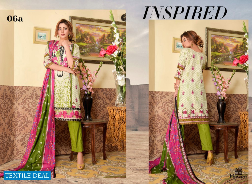 Mysoori khaddi Vol-1 Embroidered Collection With Embroidered Dupatta 2020