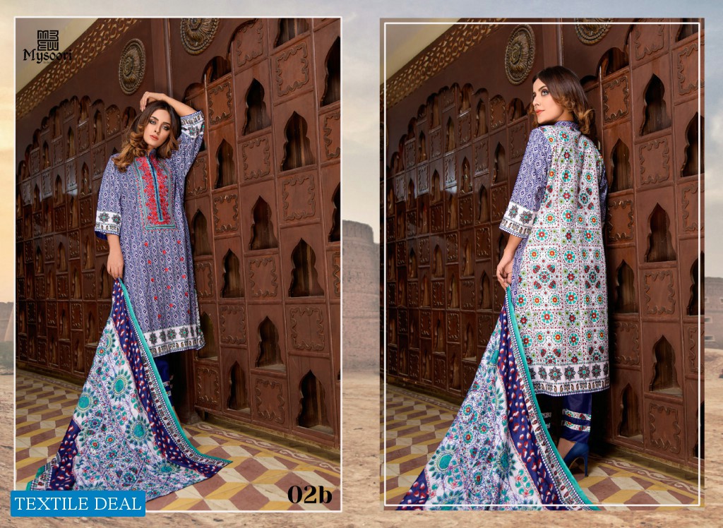 Mysoori khaddi Vol-1 Embroidered Collection With Embroidered Dupatta 2020