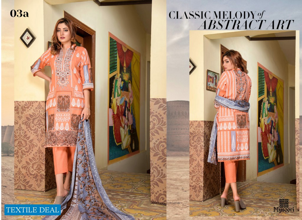 Mysoori khaddi Vol-1 Embroidered Collection With Embroidered Dupatta 2020