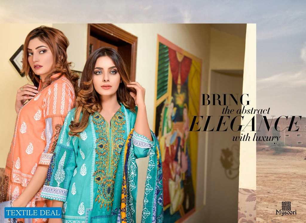 Mysoori khaddi Vol-1 Embroidered Collection With Embroidered Dupatta 2020