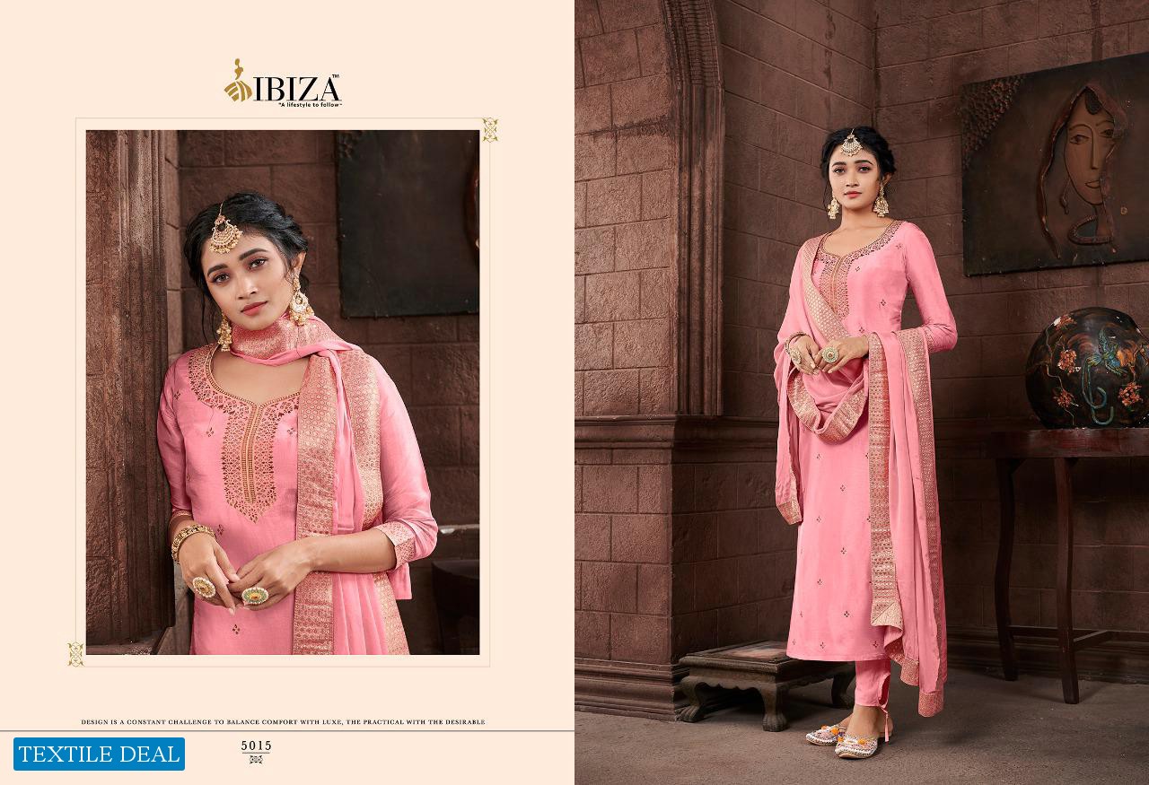 NAJAKAT BY IBIZA PURE RUSSIAL JACQUARD HEAVY SALWAR SUITS COLLECTIONS