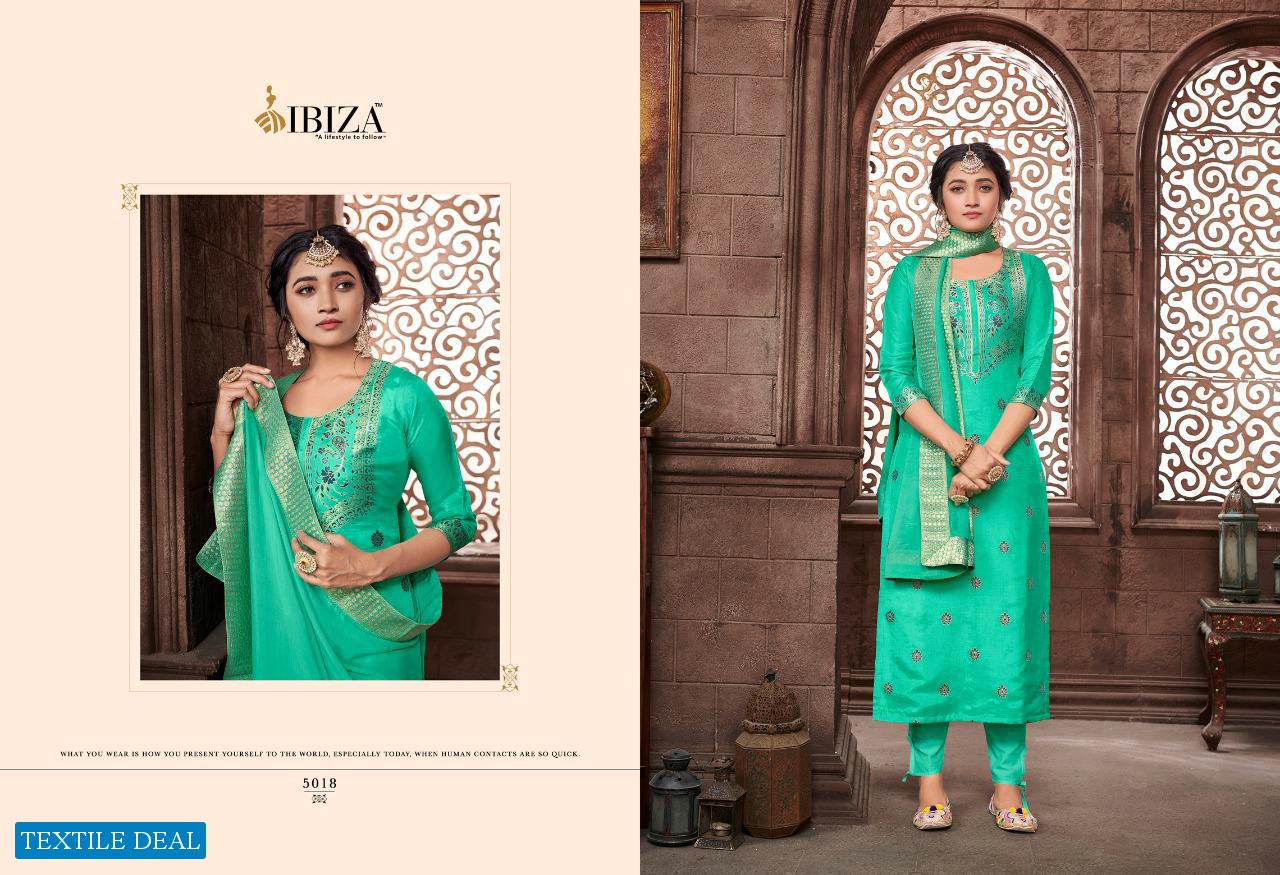 NAJAKAT BY IBIZA PURE RUSSIAL JACQUARD HEAVY SALWAR SUITS COLLECTIONS