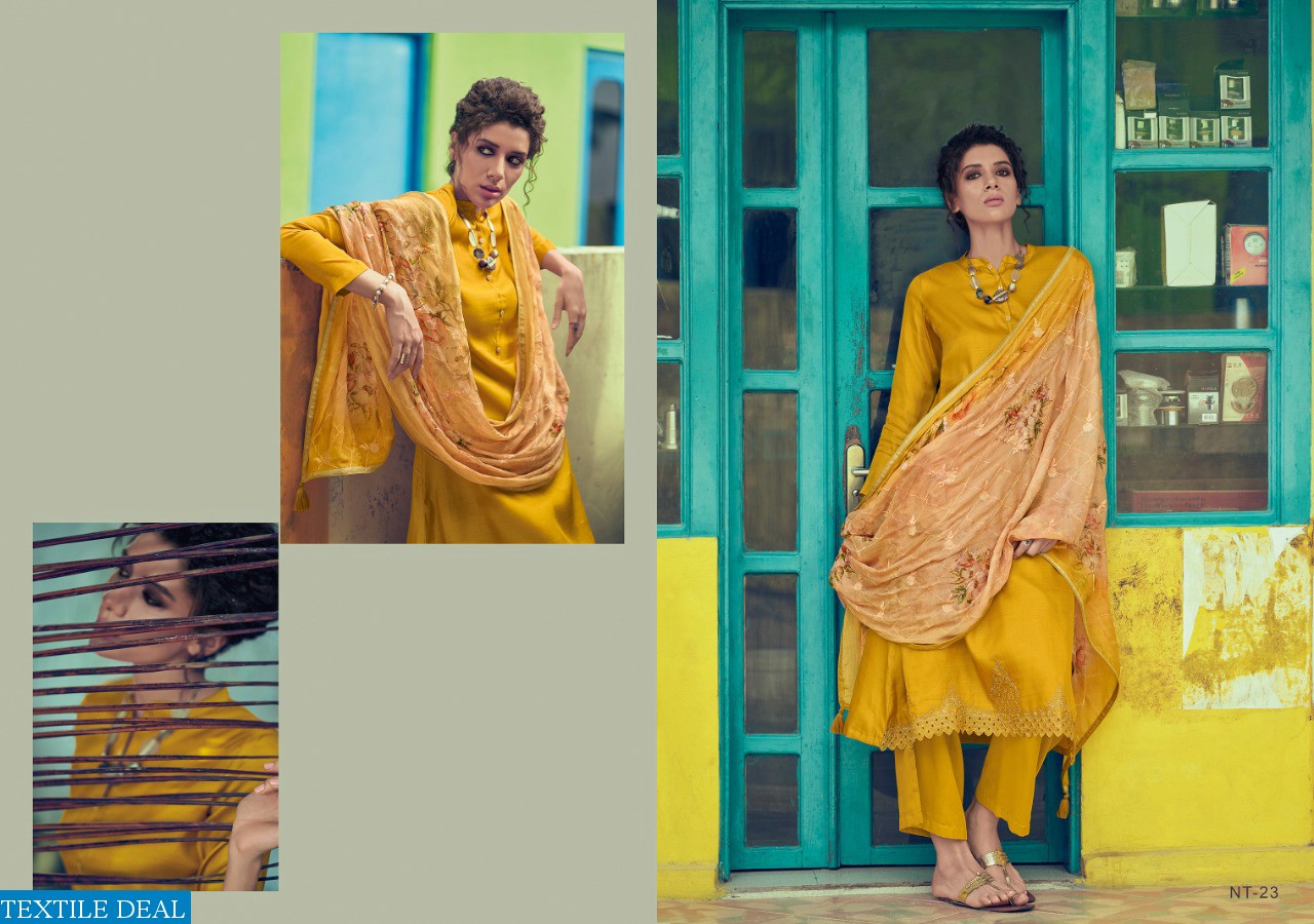 NITARA BY VARSHA TUSSAR SILK EMBROIDERY SALWAR KAMEEZ SELLER