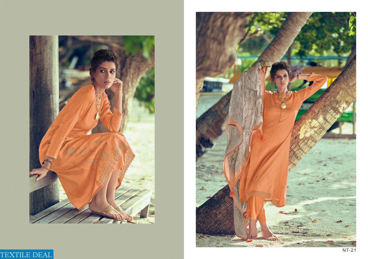 NITARA BY VARSHA TUSSAR SILK EMBROIDERY SALWAR KAMEEZ SELLER