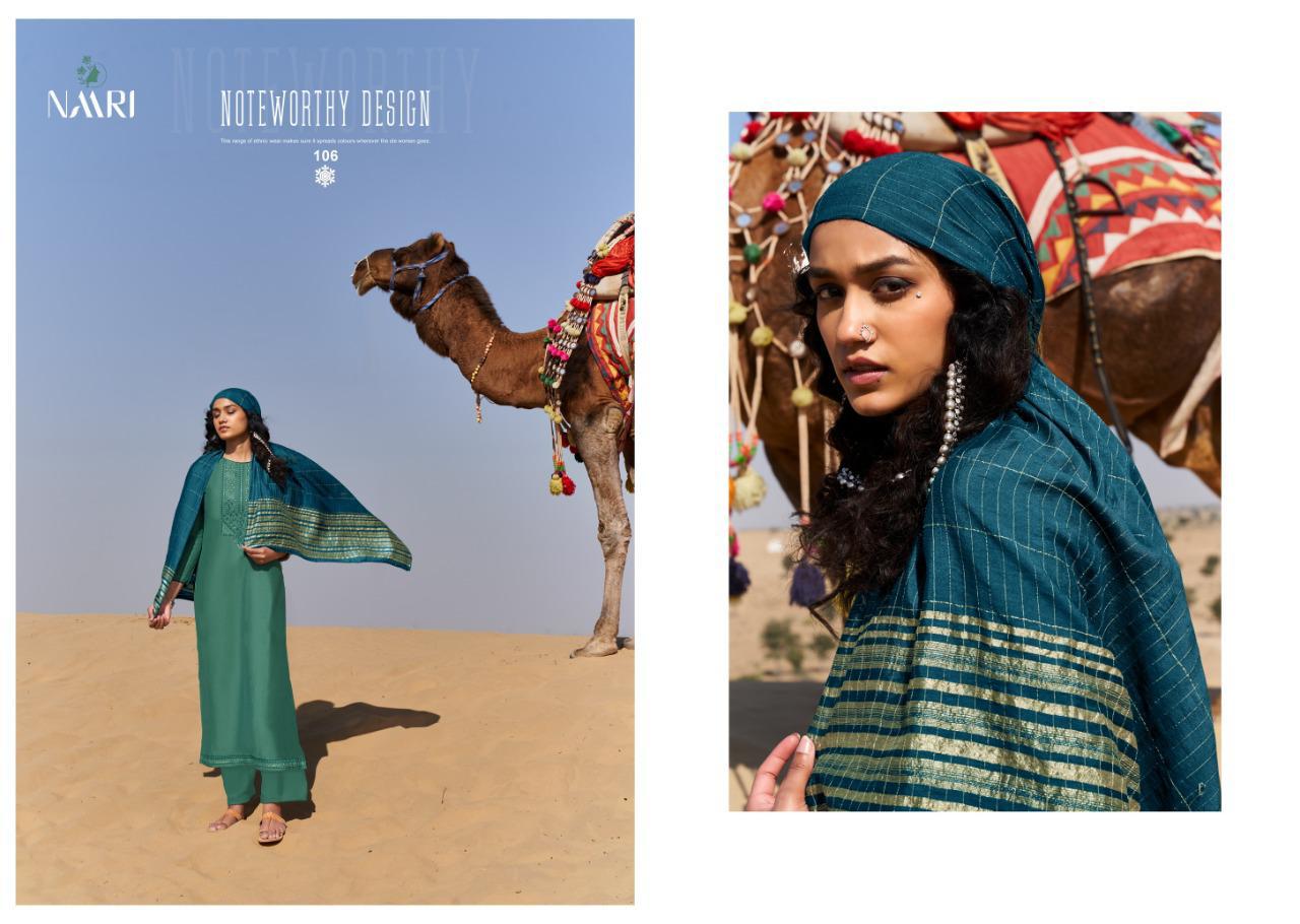 Naari Varisa Wholesale Parampara Silk Salwar Kameez