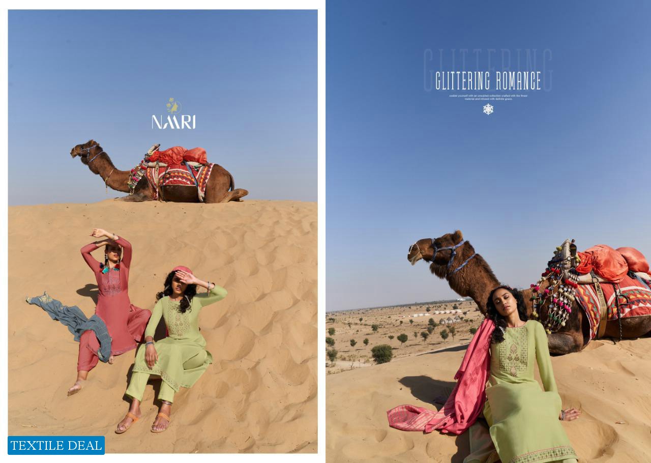 Naari Varisa Wholesale Parampara Silk Salwar Kameez